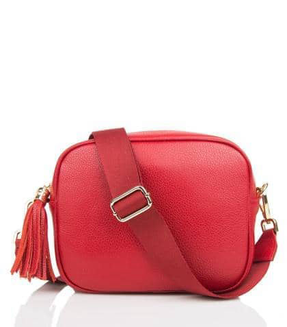 Luxury Leather made in Italy cross body bags for women or men, wholesale or private label